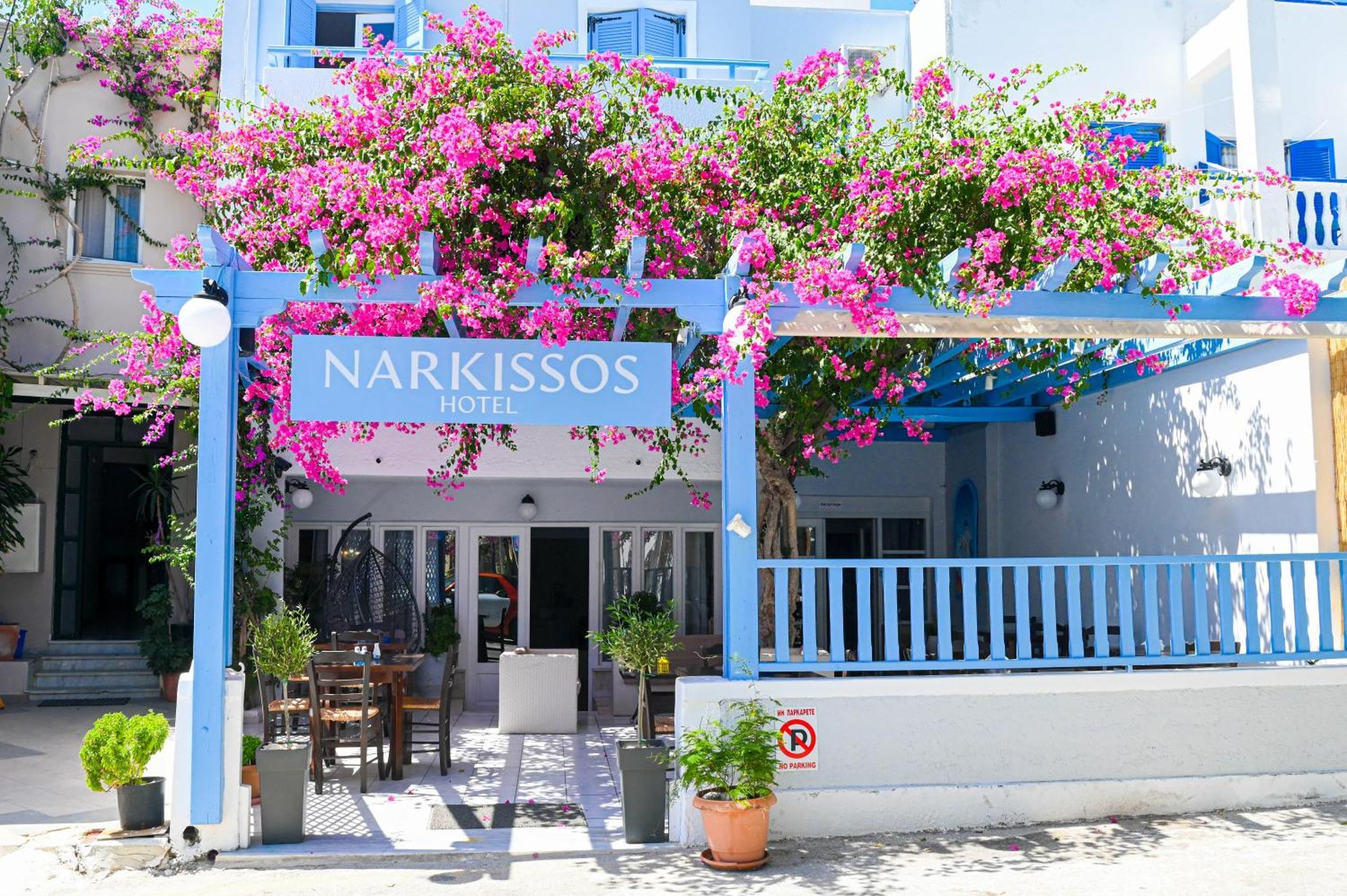 Narkissos Hotel Kamári Dış mekan fotoğraf